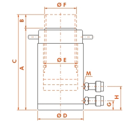 Double-Screwed-Ram-Lock-Nut-Cylinder-Diagram-1