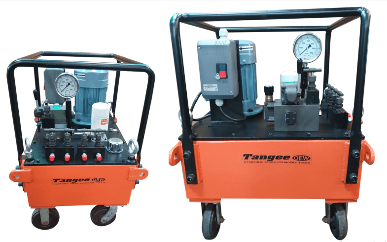 Electrically operated hydraulic power packs
